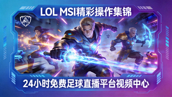 LOL MSI精彩操作集锦 - 24小时免费足球直播平台视频中心